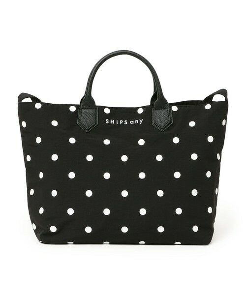 SHIPS / シップス トートバッグ | SHIPS any:〈撥水加工〉A4 ドット 2WAY トートバッグ | 詳細9