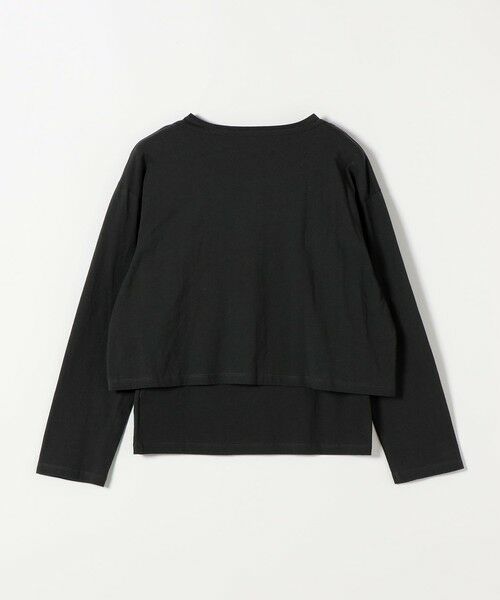 SHIPS / シップス カットソー | 《予約》SHIPS any:〈洗濯機可能〉レイヤード ノースリ TEE × カーディガン セット | 詳細22
