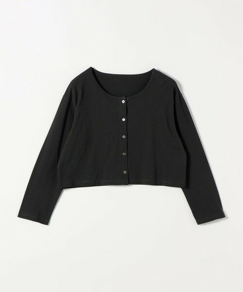 SHIPS / シップス カットソー | 《予約》SHIPS any:〈洗濯機可能〉レイヤード ノースリ TEE × カーディガン セット | 詳細23