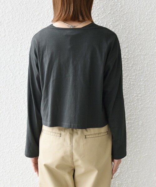SHIPS / シップス カットソー | 《予約》SHIPS any:〈洗濯機可能〉レイヤード ノースリ TEE × カーディガン セット | 詳細28