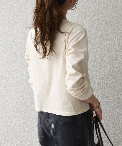 SHIPS / シップス カットソー | 《予約》SHIPS any:〈洗濯機可能〉レイヤード ロングスリーブ TEE × タンク セット | 詳細5