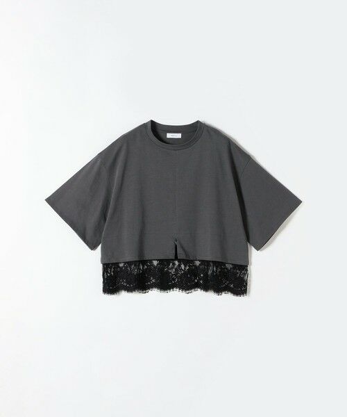 SHIPS / シップス Tシャツ | SHIPS any:〈洗濯機可能〉ジップ レース ヘム ハーフスリーブ TEE | 詳細29