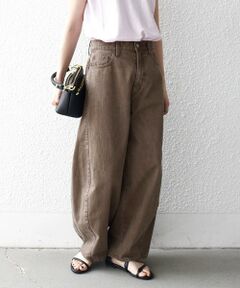 SHIPS / シップス デニムパンツ | 《予約》SHIPS any:〈洗濯機可能〉バレル デニム パンツ［SHIPS any DENIM］