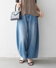 SHIPS / シップス デニムパンツ | 《予約》SHIPS any:〈洗濯機可能〉バレル デニム パンツ［SHIPS any DENIM］