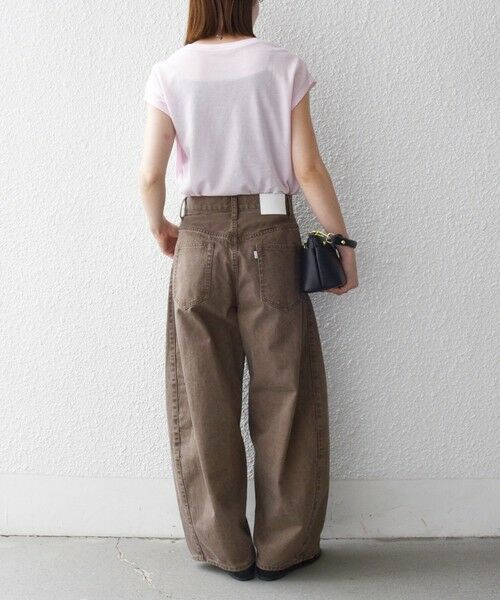 SHIPS / シップス デニムパンツ | 《予約》SHIPS any:〈洗濯機可能〉バレル デニム パンツ［SHIPS any DENIM］ | 詳細12