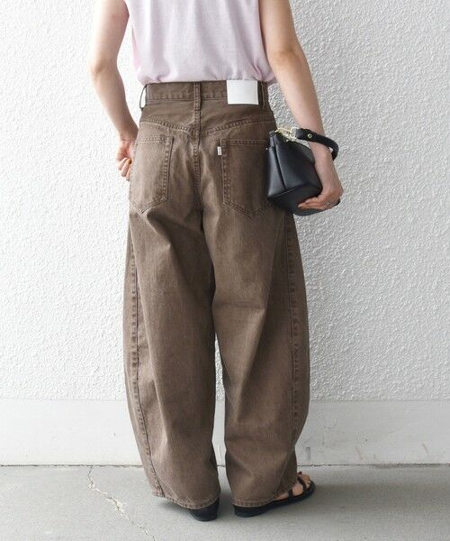 SHIPS / シップス デニムパンツ | 《予約》SHIPS any:〈洗濯機可能〉バレル デニム パンツ［SHIPS any DENIM］ | 詳細15