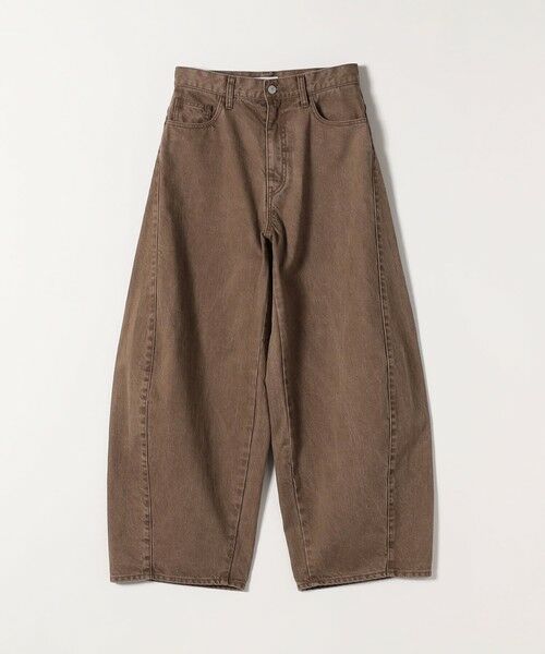SHIPS / シップス デニムパンツ | 《予約》SHIPS any:〈洗濯機可能〉バレル デニム パンツ［SHIPS any DENIM］ | 詳細18