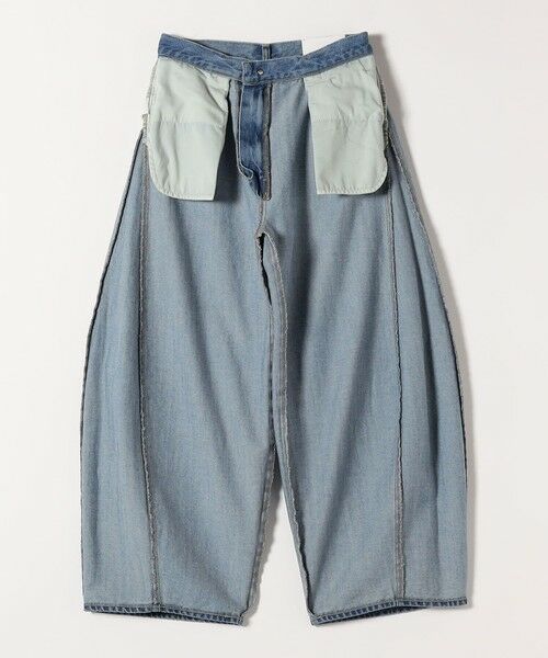 SHIPS / シップス デニムパンツ | 《予約》SHIPS any:〈洗濯機可能〉バレル デニム パンツ［SHIPS any DENIM］ | 詳細29