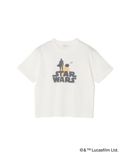 SHIPS / シップス Tシャツ | SHIPS any: [STAR WARS / スター・ウォーズ] グラフィック Tシャツ <KIDS>（ホワイト）