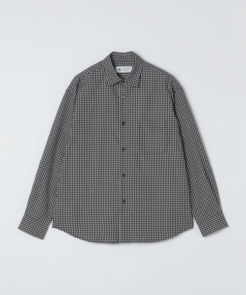 SHIPS / シップス シャツ・ブラウス | City Ambient Products: レギュラー ソフト チェック ロングスリーブ シャツ（ブラック）