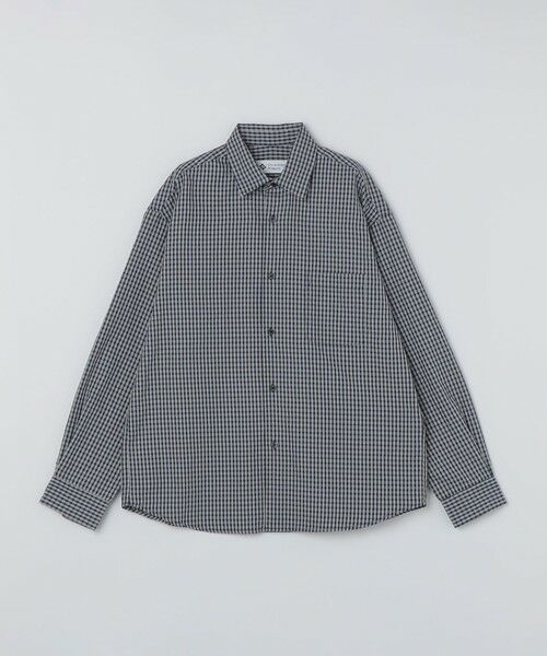 SHIPS / シップス シャツ・ブラウス | City Ambient Products: レギュラー ソフト チェック ロングスリーブ シャツ（ネイビー）