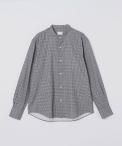 SHIPS / シップス シャツ・ブラウス | SHIPS: BEZ ブラッシュド プリント バンドカラー シャツ
