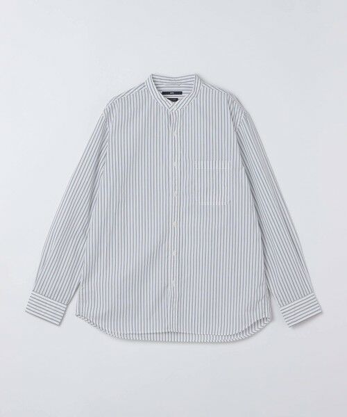 SHIPS / シップス シャツ・ブラウス | SHIPS:〈MADE IN JAPAN〉バンドカラー タイプライター ストライプ シャツ | 詳細11