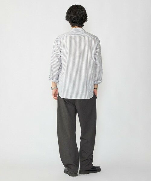 SHIPS / シップス シャツ・ブラウス | SHIPS:〈MADE IN JAPAN〉バンドカラー タイプライター ストライプ シャツ | 詳細5