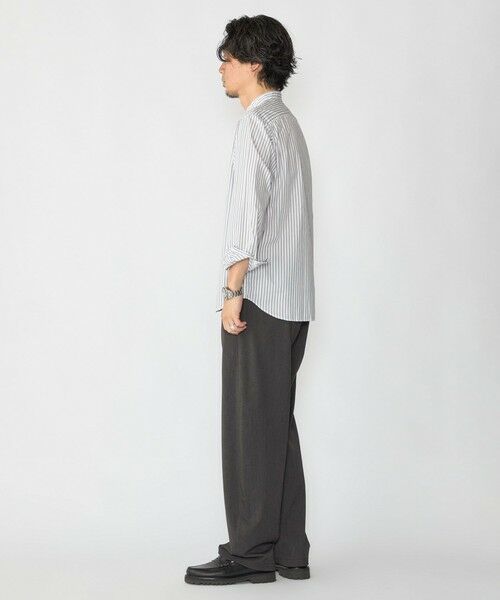 SHIPS / シップス シャツ・ブラウス | SHIPS:〈MADE IN JAPAN〉バンドカラー タイプライター ストライプ シャツ | 詳細6