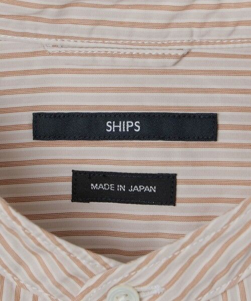 SHIPS / シップス シャツ・ブラウス | SHIPS:〈MADE IN JAPAN〉バンドカラー タイプライター ストライプ シャツ | 詳細18