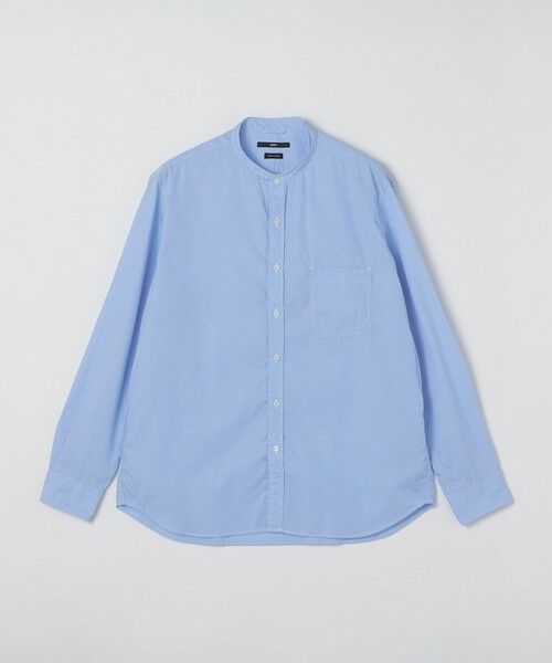 SHIPS / シップス シャツ・ブラウス | SHIPS:〈MADE IN JAPAN〉バンドカラー タイプライター ストライプ シャツ(ライトブルー)