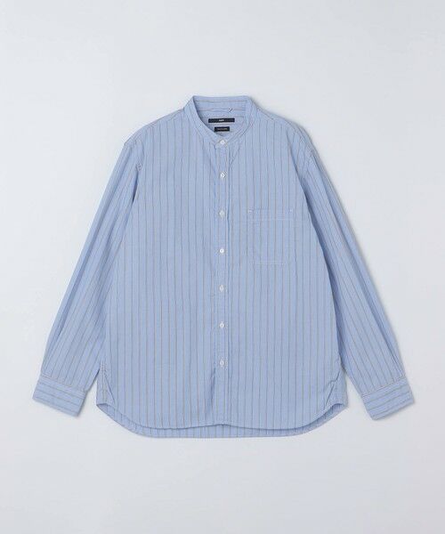 SHIPS / シップス シャツ・ブラウス | SHIPS:〈MADE IN JAPAN〉バンドカラー タイプライター ストライプ シャツ | 詳細26