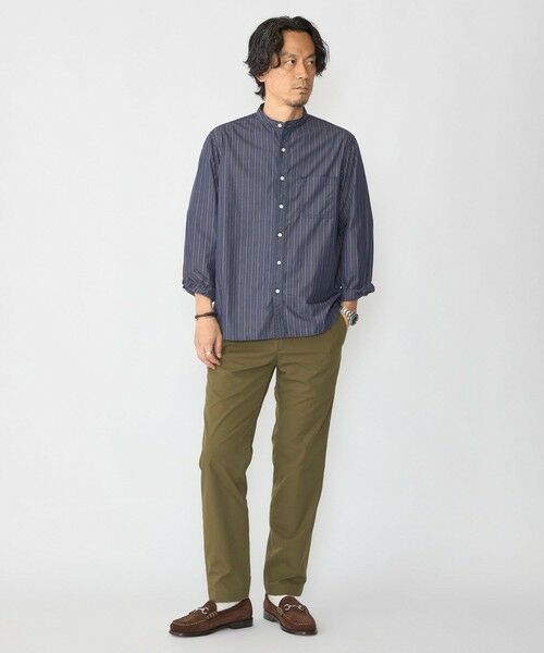 SHIPS / シップス シャツ・ブラウス | SHIPS:〈MADE IN JAPAN〉バンドカラー タイプライター ストライプ シャツ | 詳細28