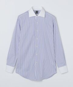 SHIPS / シップス シャツ・ブラウス | SHIPS: THOMAS MASON ストライプ クレリック ワイドカラー シャツ
