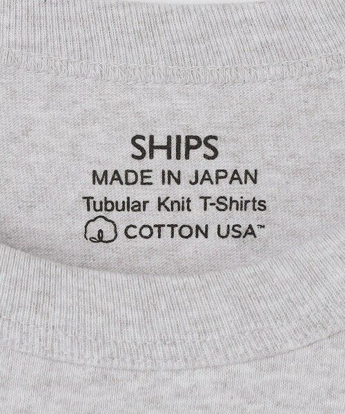 SHIPS / シップス Tシャツ | SHIPS:〈MADE IN JAPAN〉スタンダード チューブ Tシャツ | 詳細6