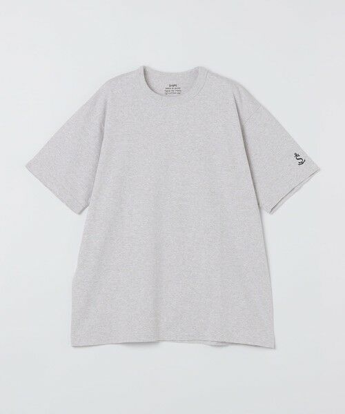 SHIPS / シップス Tシャツ | SHIPS:〈MADE IN JAPAN〉スタンダード チューブ Tシャツ（グレー）