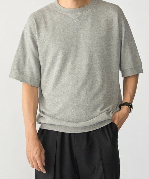 SHIPS / シップス Tシャツ | SHIPS: 〈MADE IN JAPAN〉スビンコットン 裏毛 ショートスリーブ Tシャツ(グレー)