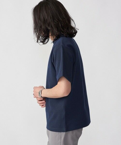 SHIPS / シップス Tシャツ | 【WEB限定】SHIPS: ワンポイント ロゴ バーズアイ Tシャツ | 詳細9
