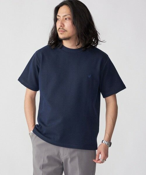 SHIPS / シップス Tシャツ | 【WEB限定】SHIPS: ワンポイント ロゴ バーズアイ Tシャツ | 詳細11