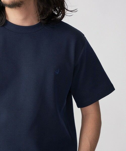 SHIPS / シップス Tシャツ | 【WEB限定】SHIPS: ワンポイント ロゴ バーズアイ Tシャツ | 詳細7