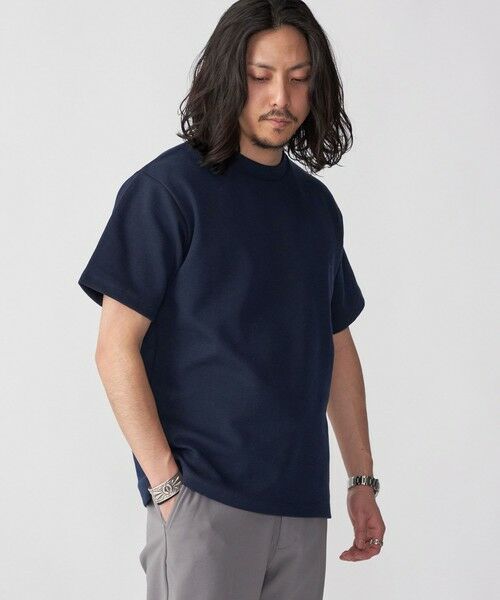 SHIPS / シップス Tシャツ | 【WEB限定】SHIPS: ワンポイント ロゴ バーズアイ Tシャツ | 詳細8