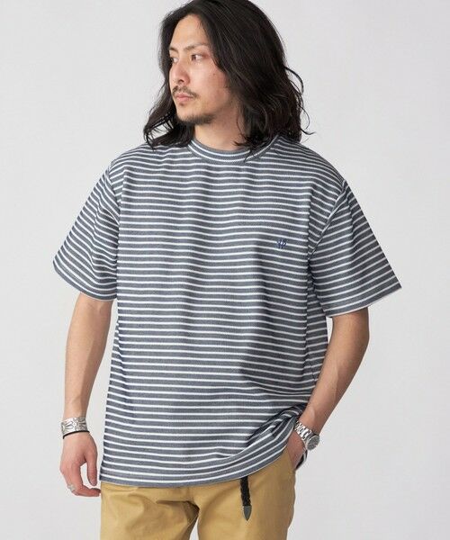 SHIPS / シップス Tシャツ | 【WEB限定】SHIPS: ワンポイント ロゴ バーズアイ Tシャツ | 詳細16