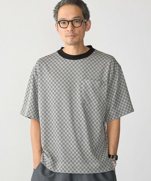 SHIPS / シップス Tシャツ | SHIPS: ジオメトリック ライト リラックス ポケット Tシャツ | 詳細17