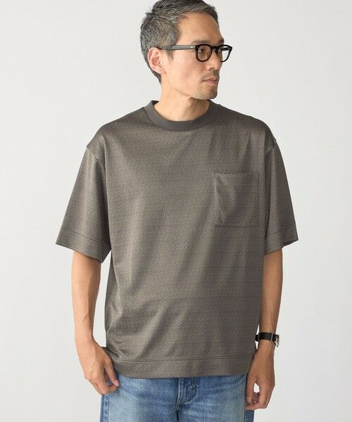 SHIPS / シップス Tシャツ | SHIPS: ジオメトリック ライト リラックス ポケット Tシャツ | 詳細21