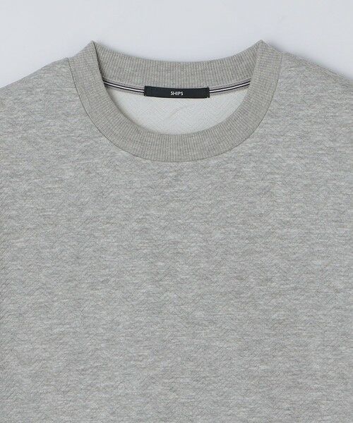 SHIPS / シップス Tシャツ | SHIPS: 膨れジャカード ヘリンボーン ショートスリーブ Tシャツ | 詳細11