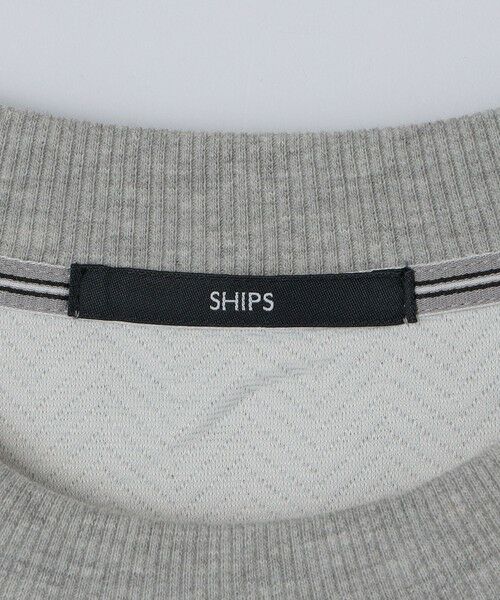 SHIPS / シップス Tシャツ | SHIPS: 膨れジャカード ヘリンボーン ショートスリーブ Tシャツ | 詳細12