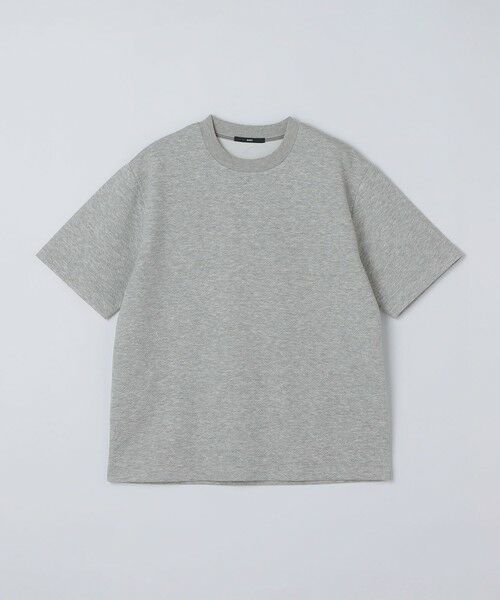 SHIPS / シップス Tシャツ | SHIPS: 膨れジャカード ヘリンボーン ショートスリーブ Tシャツ | 詳細9
