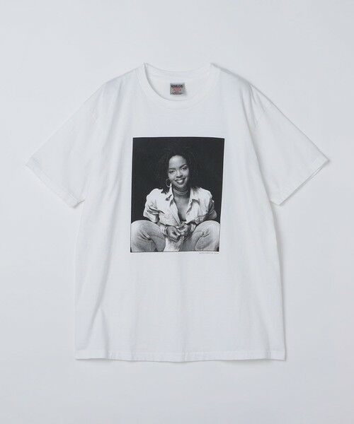 SHIPS / シップス Tシャツ | SHIPS: Lauryn Hill 90s フォト Tシャツ（ライトホワイト）