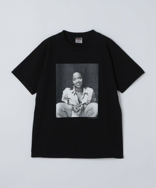 SHIPS / シップス Tシャツ | SHIPS: Lauryn Hill 90s フォト Tシャツ（ダークグレー）