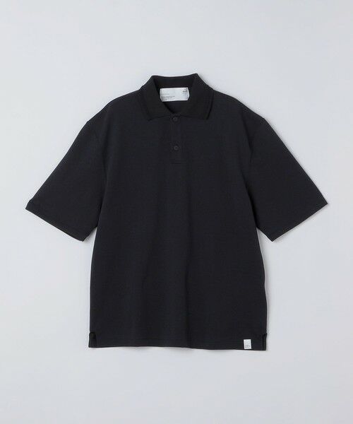 SHIPS / シップス ポロシャツ | THYRAD: COOLMAX(R) チューブラー ポロシャツ（ブラック）