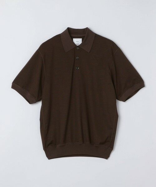 SHIPS / シップス Tシャツ | SHIPS: Balancircula(R) ポロシャツ(ブラウン)