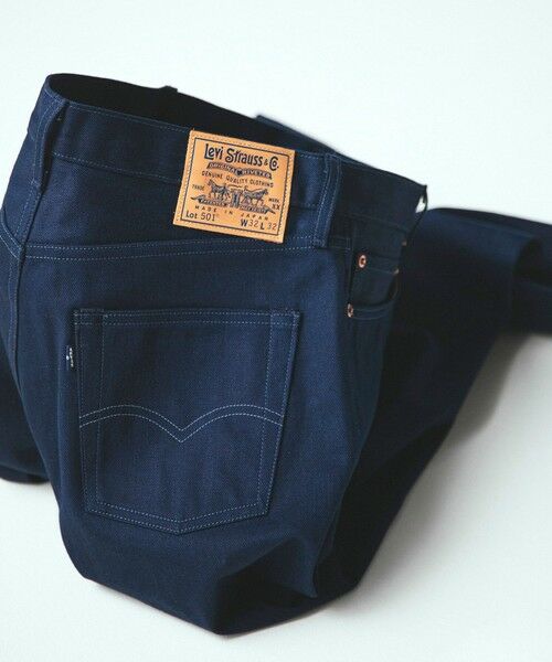 SHIPS / シップス デニムパンツ | 【SHIPS EXCLUSIVE】Levi’s BLUETAB: 1980s 501 REGID(ダークブルー)