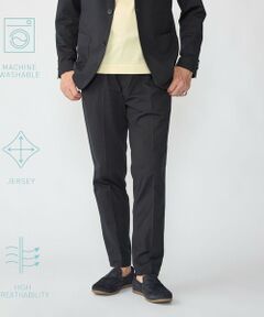 SHIPS / シップス スラックス・ドレスパンツ | SHIPS:〈洗濯機可能〉DOT JERSEY ノープリーツ イージー パンツ(セットアップ対応)