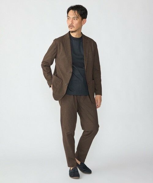 SHIPS / シップス スラックス・ドレスパンツ | SHIPS:〈洗濯機可能〉DOT JERSEY ノープリーツ イージー パンツ(セットアップ対応) | 詳細3