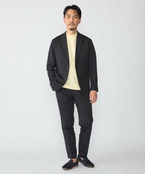 SHIPS / シップス スラックス・ドレスパンツ | SHIPS:〈洗濯機可能〉DOT JERSEY ノープリーツ イージー パンツ(セットアップ対応) | 詳細16