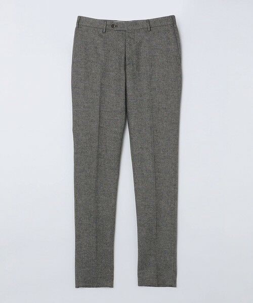 SHIPS / シップス スラックス・ドレスパンツ | PT TORINO: SLIM FIT バーズアイ スラックス（ダークグレー）