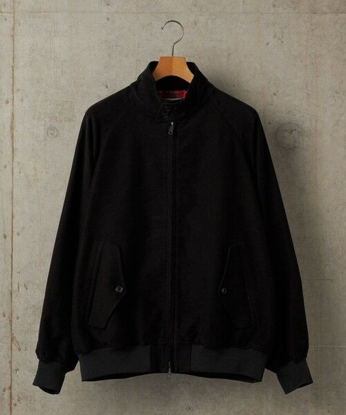 SHIPS / シップス ブルゾン | 【SHIPS別注】BARACUTA: G9 BOX JACKET LIGHT MOLESKIN（ブラック）