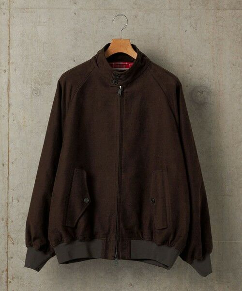 SHIPS / シップス ブルゾン | 【SHIPS別注】BARACUTA: G9 BOX JACKET LIGHT MOLESKIN（ブラウン）