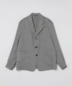 SHIPS / シップス テーラードジャケット | Belvest: JACKET IN THE BOX リネン/ウール ヘリンボーン ジャケット