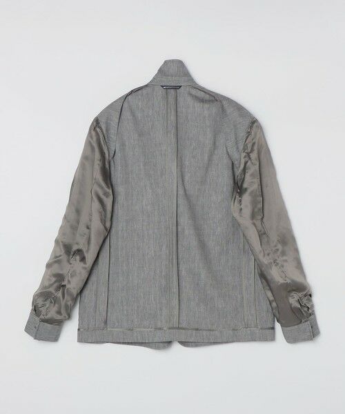 SHIPS / シップス テーラードジャケット | Belvest: JACKET IN THE BOX リネン/ウール ヘリンボーン ジャケット | 詳細3